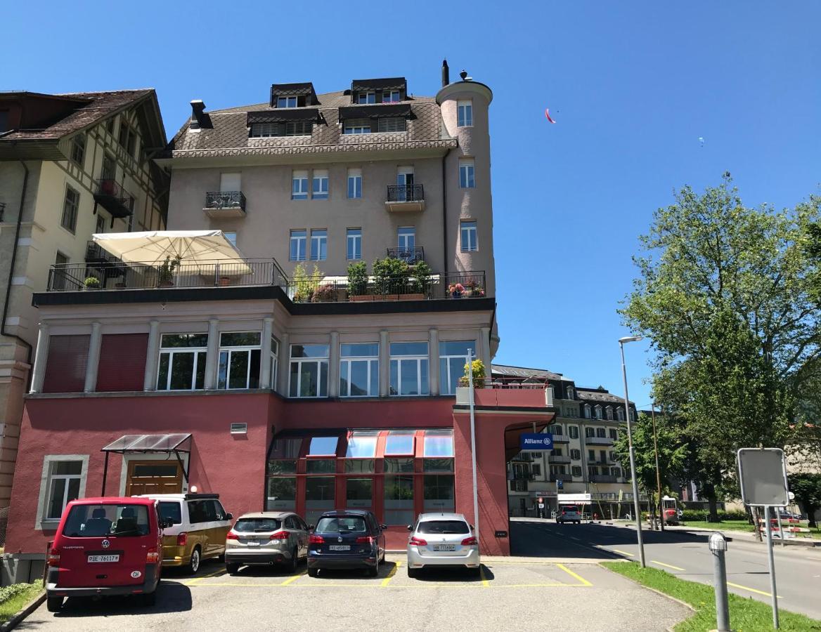 Modern Family Apartment in Interlaken Center Exterior foto